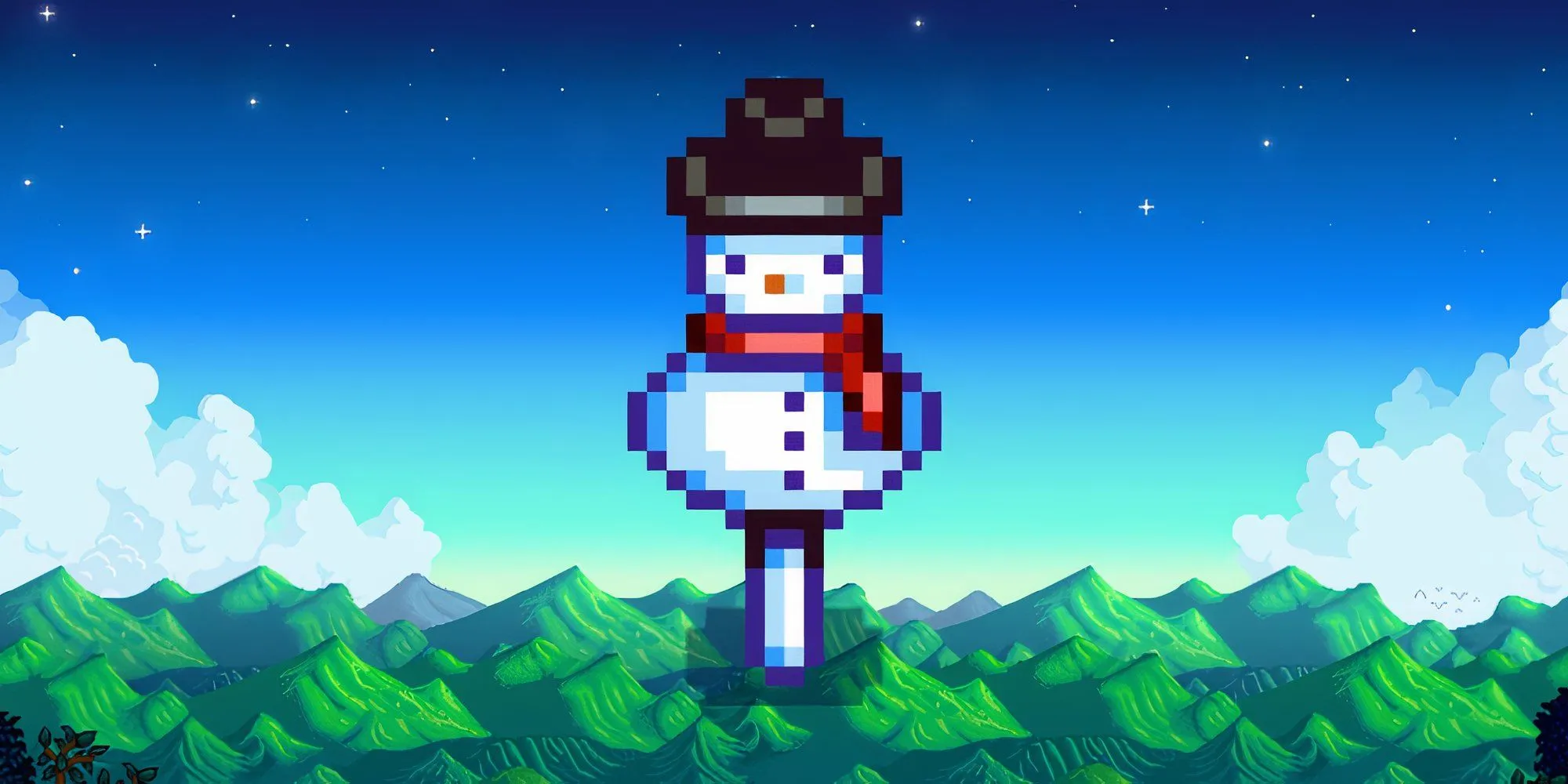 Bù nhìn người tuyết trong Stardew Valley