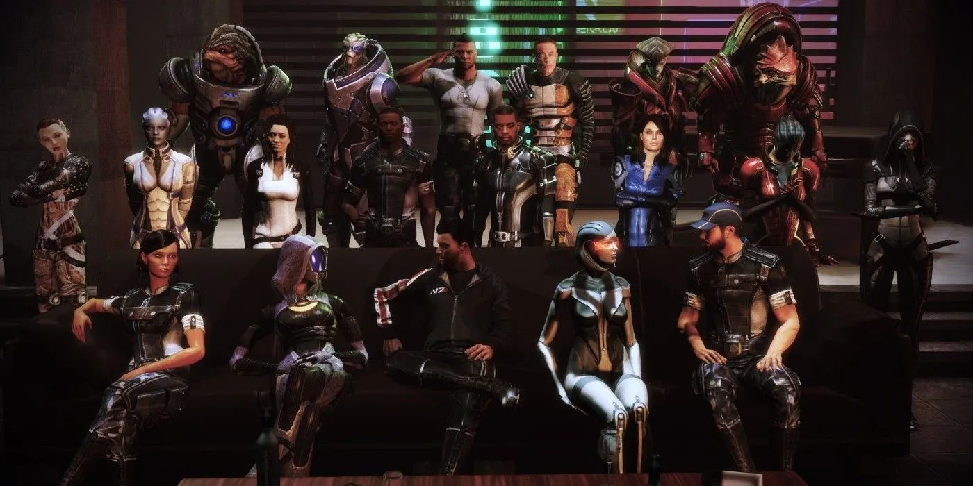Buổi tiệc cùng các nhân vật trong Mass Effect 3: Citadel DLC