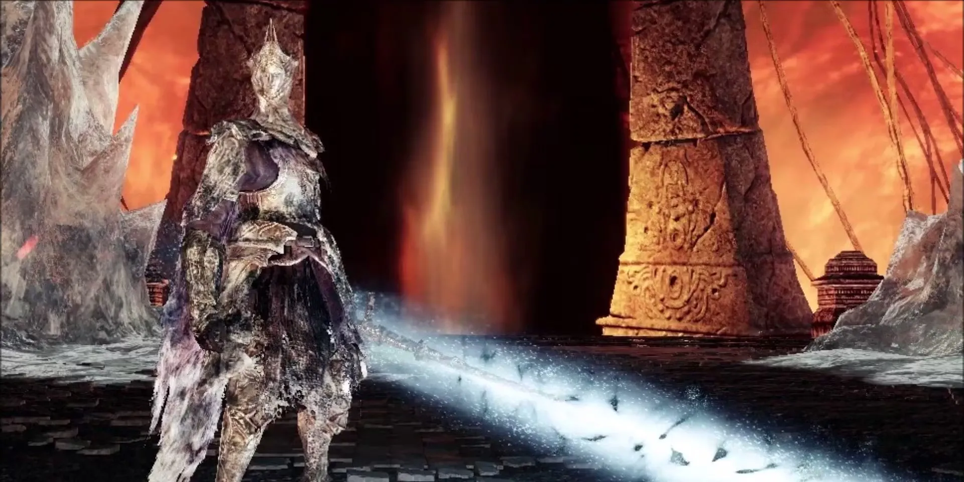 Burnt Ivory King Dark Souls 2 và trận chiến quy mô lớn cùng các hiệp sĩ Loyce