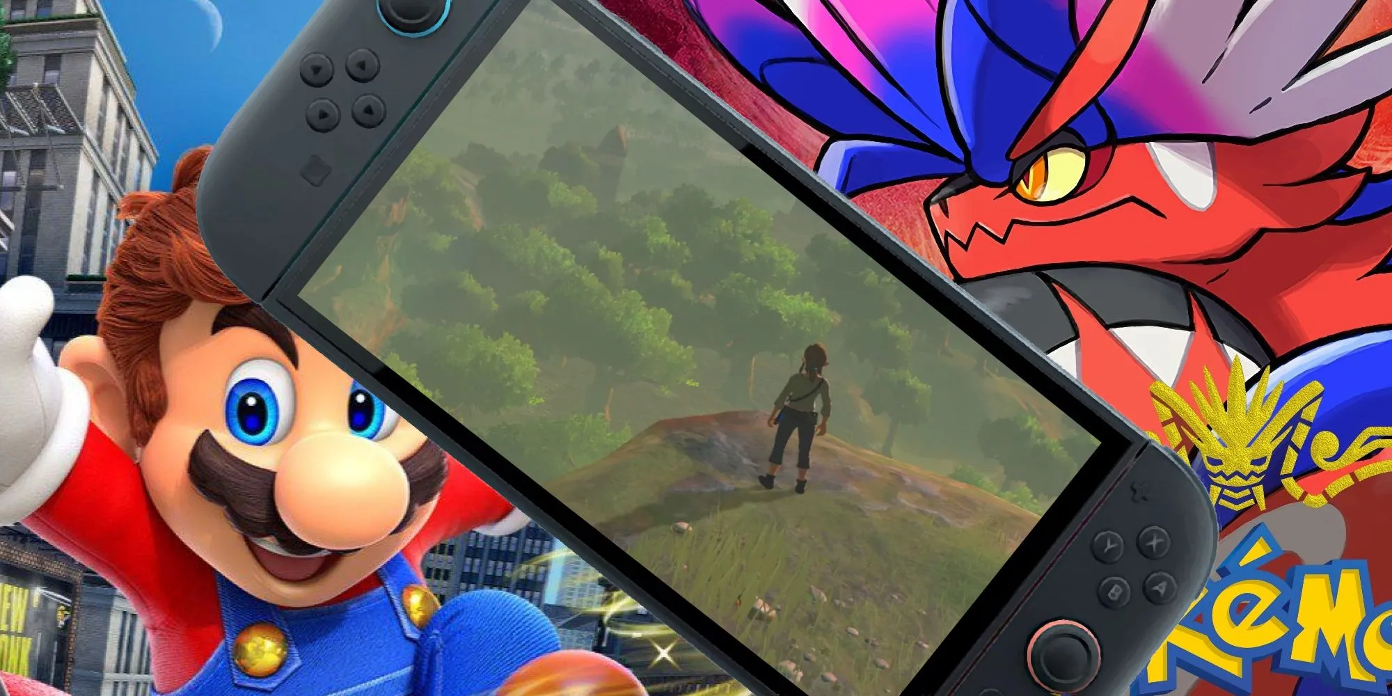 Các game Nintendo Switch được kỳ vọng nâng cấp trên Switch 2 như Mario Odyssey, Breath of the Wild, Pokemon Scarlet.
