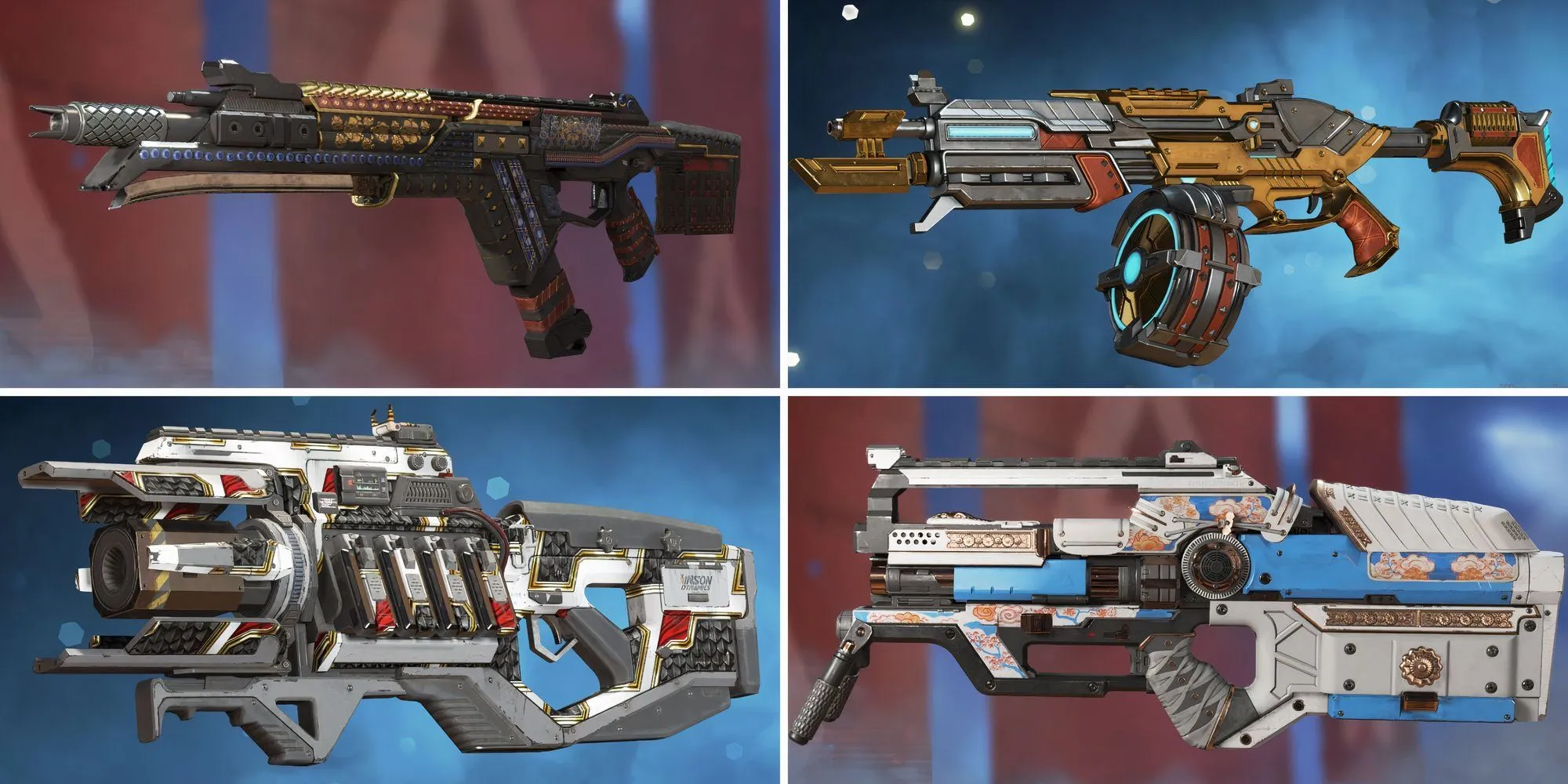 Các loại vũ khí tốt nhất trong Apex Legends như R-301, Charge Rifle, L-Star, EVA-8