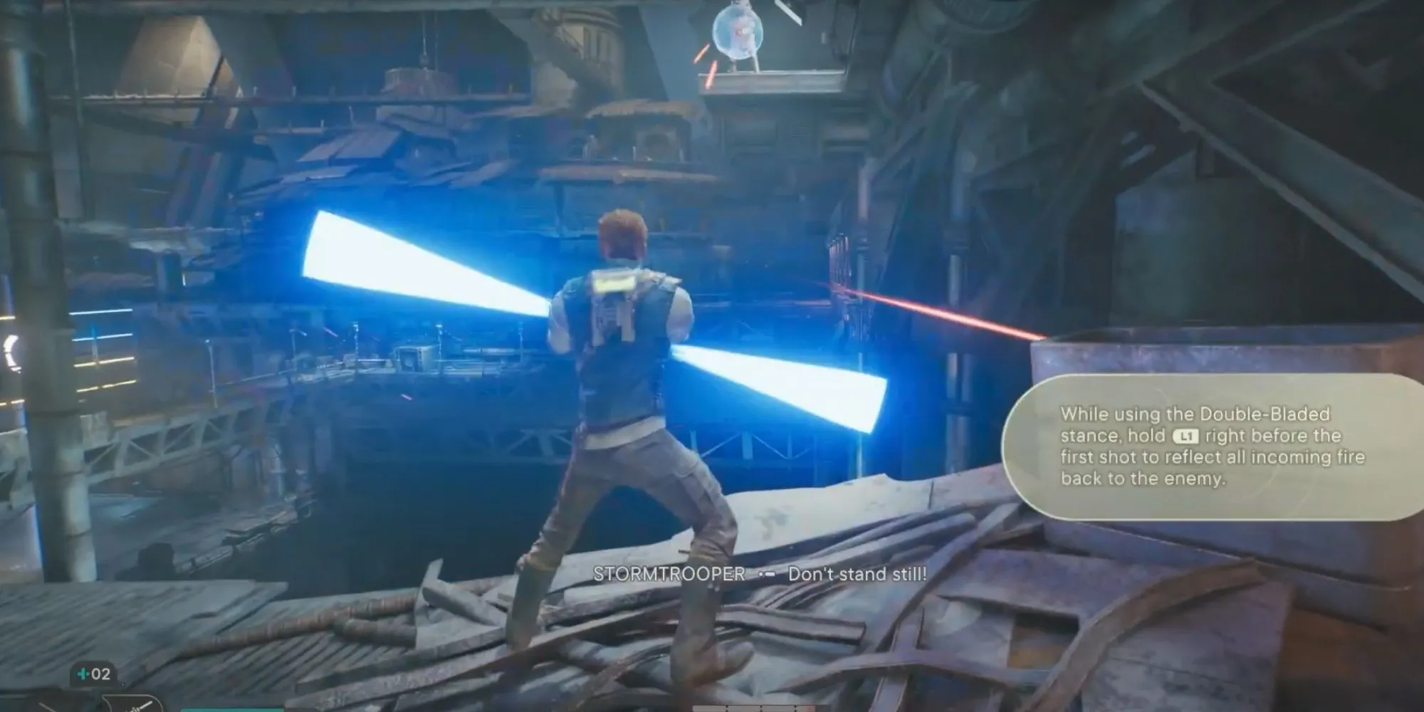 Cal Kestis trong Star Wars Jedi Survivor truy đuổi du thuyền của Thượng nghị sĩ