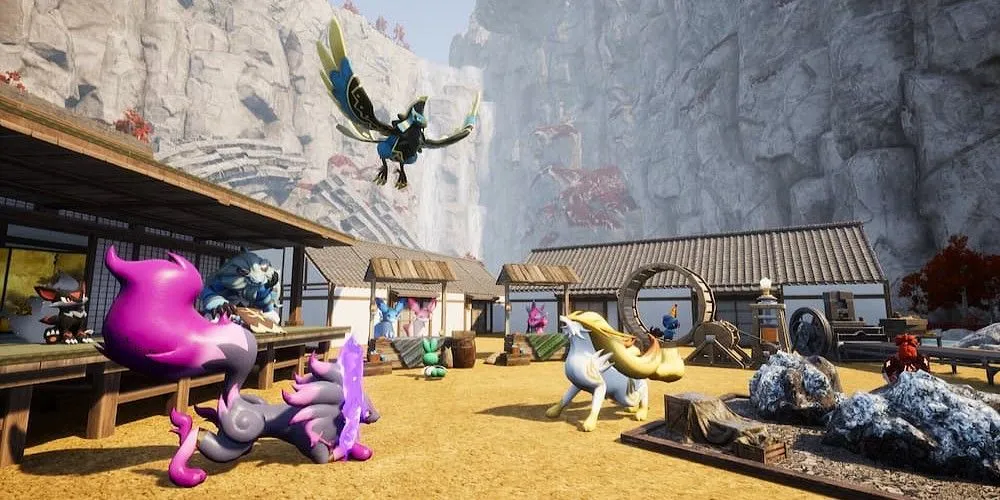 Căn cứ của người chơi trong game sinh tồn Palworld