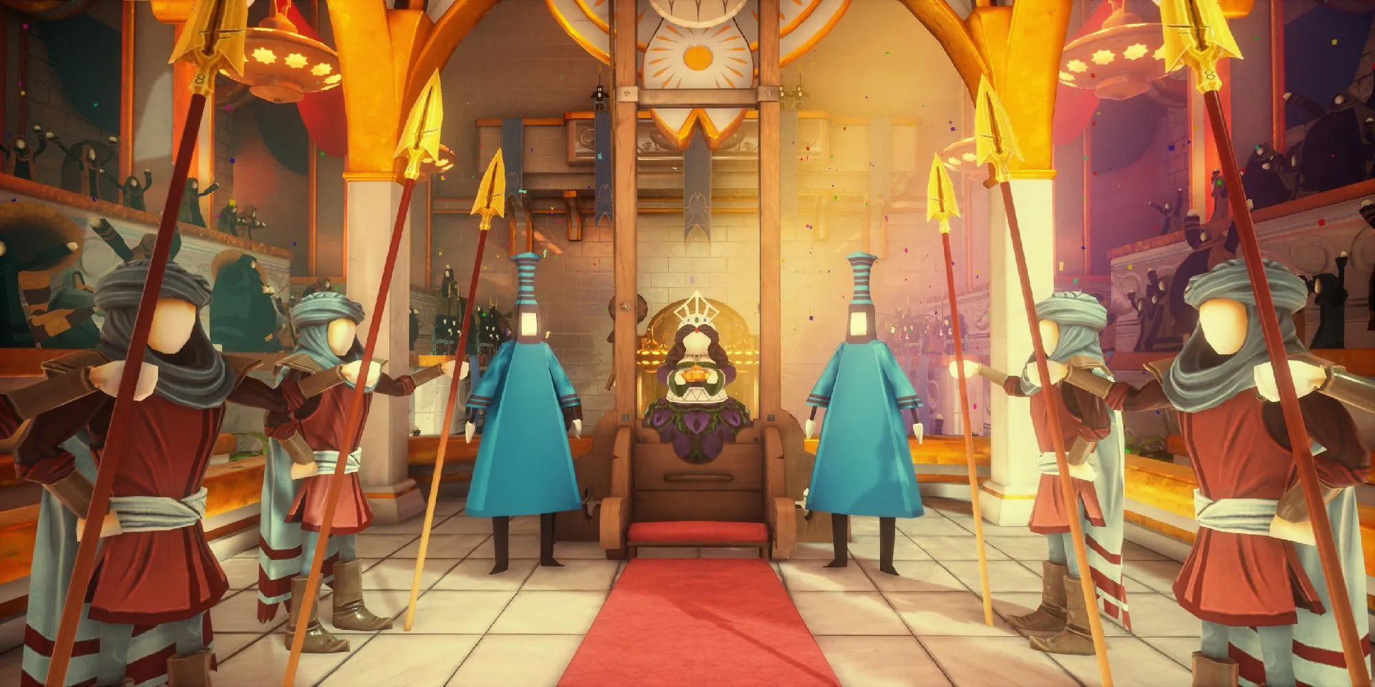 Cảnh công chúa đang thiết triều trong một phân đoạn đặc biệt của What Remains of Edith Finch