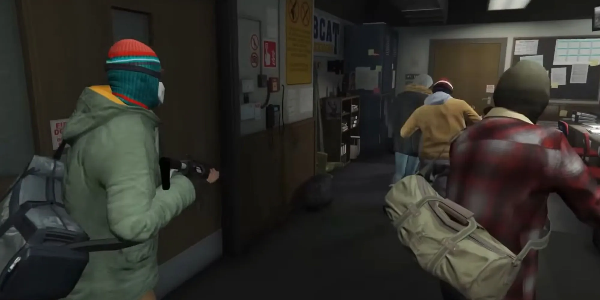 Cảnh mở đầu trong nhiệm vụ Prologue của GTA V