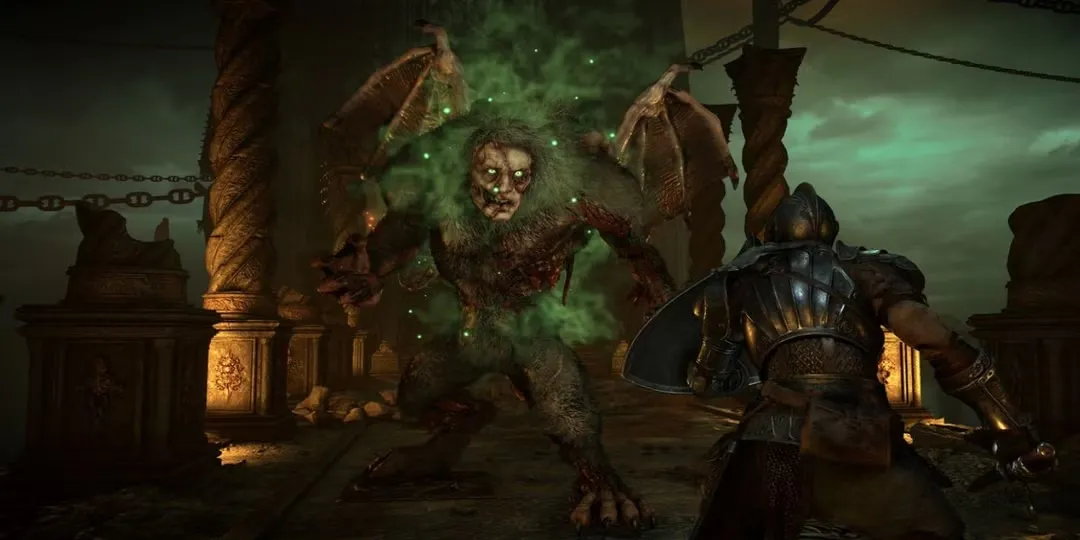 Cặp đôi boss Maneaters trong Demon's Souls Remake
