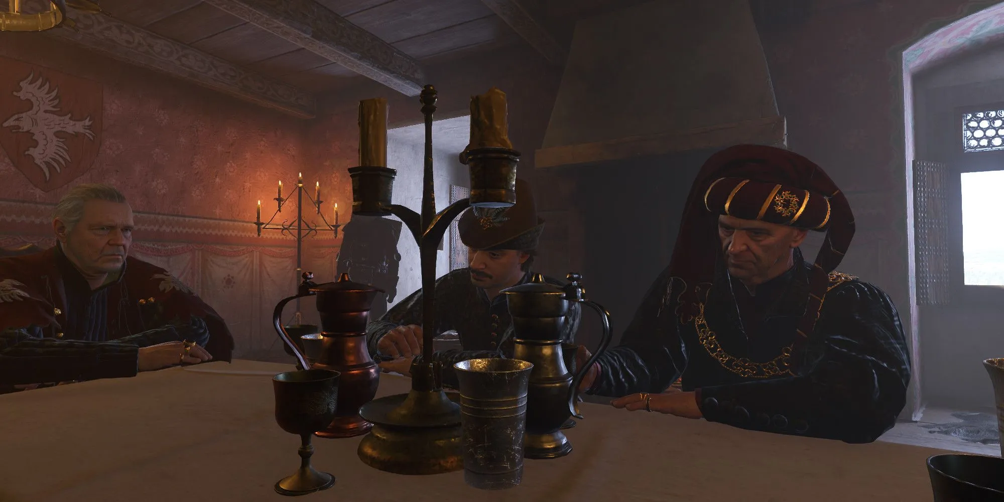 Chamberlain Ulrich tại Lâu đài Trosky trong Kingdom Come Deliverance 2