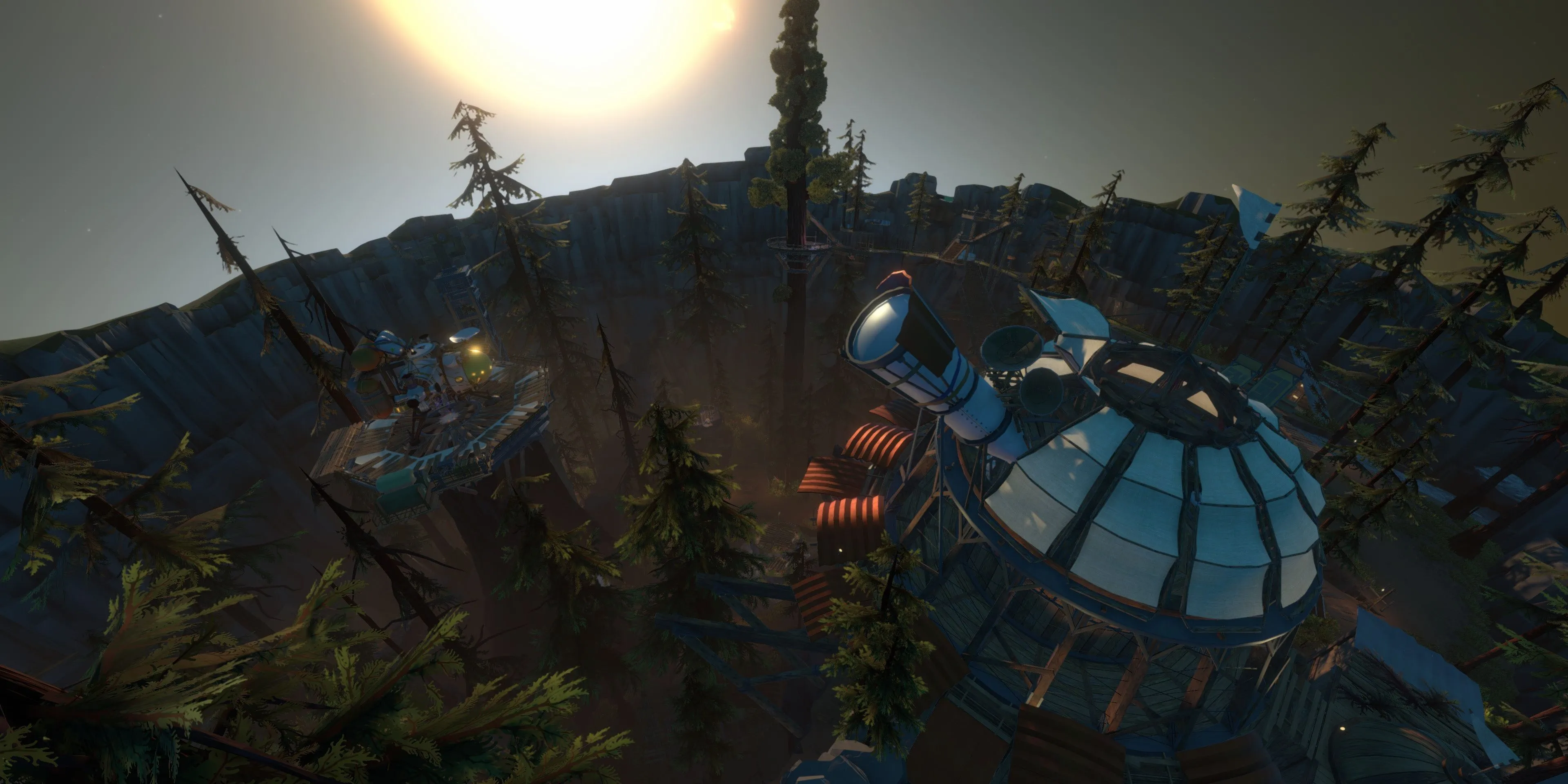 Đài quan sát Timber Hearth trong game Outer Wilds