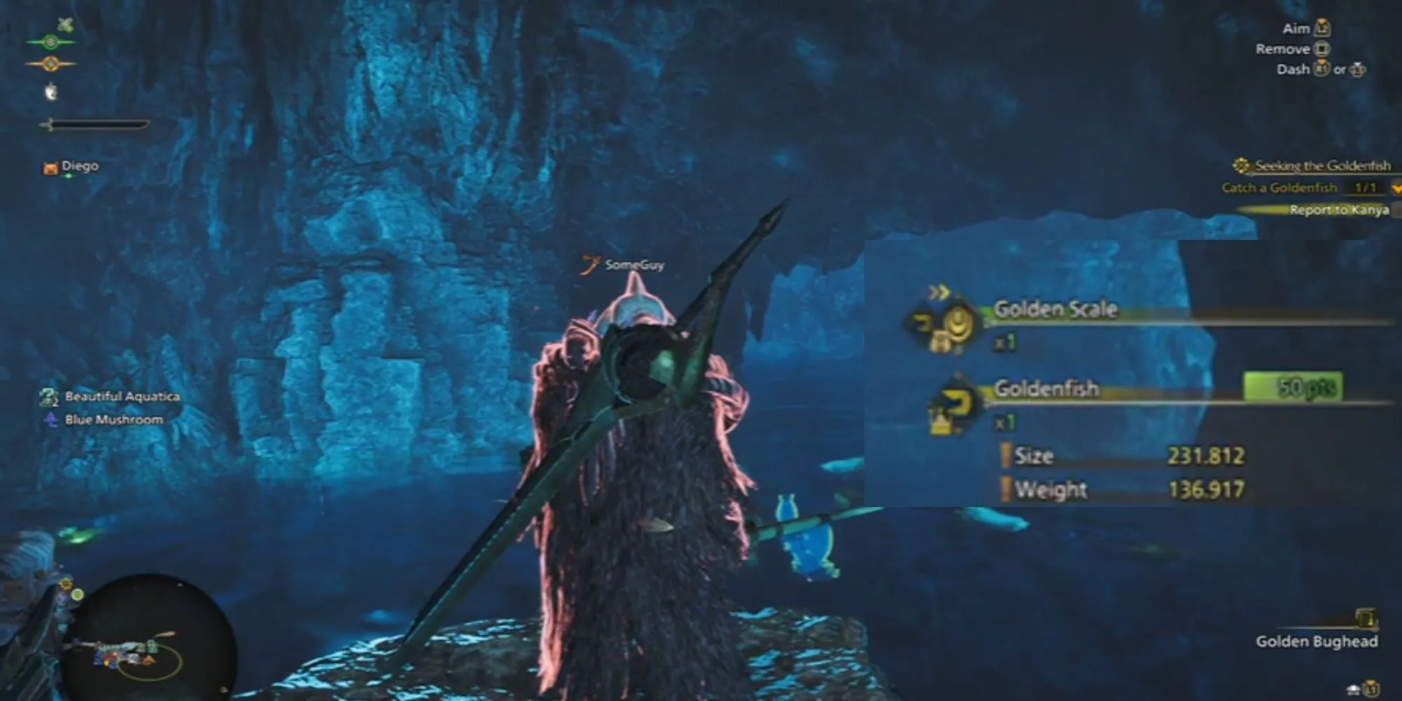 Điểm Guild nhận được từ câu cá trong Monster Hunter Wilds