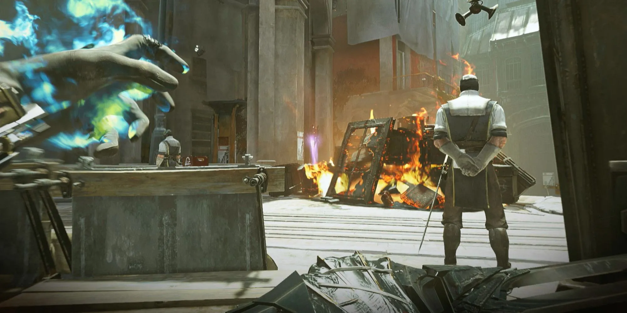 Dishonored Death of the Outsider với nhân vật di chuyển lén lút không HUD