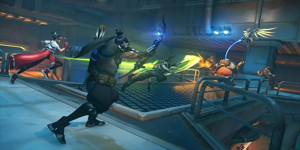 Đội hình Overwatch 2 giao tranh trên bản đồ New Junk City