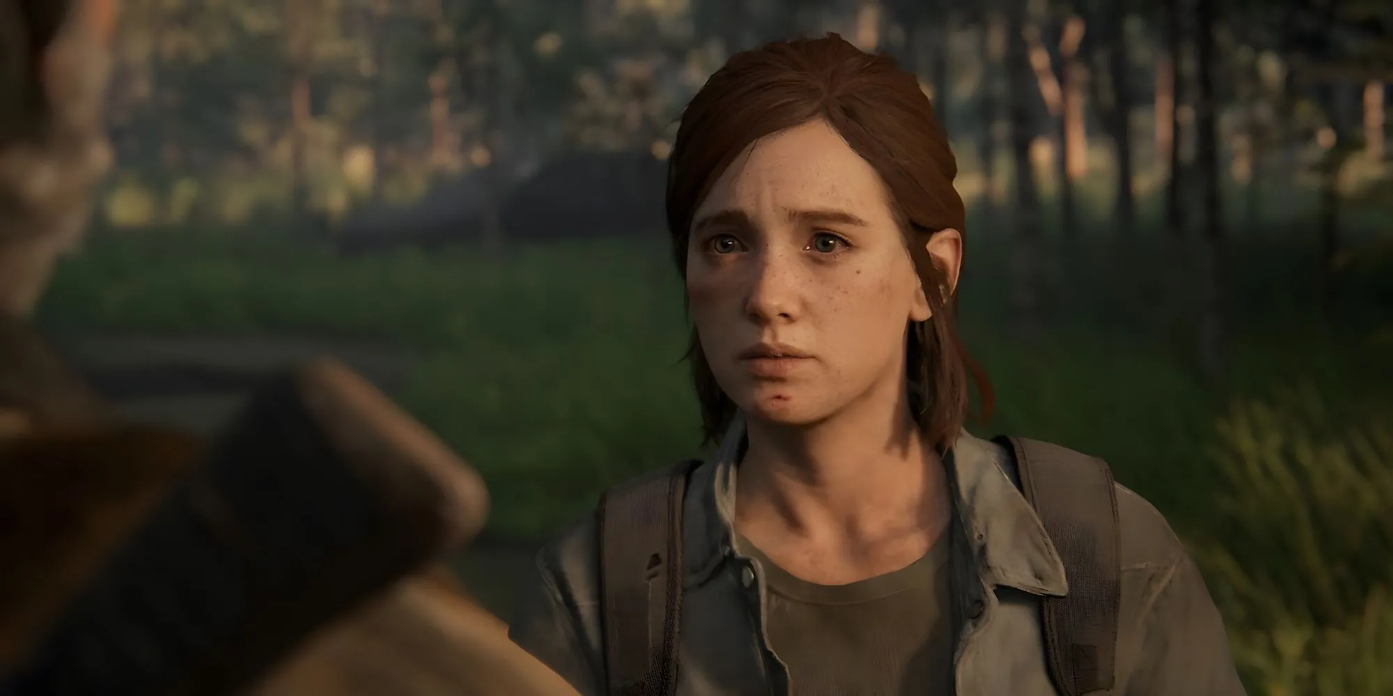 Ellie đối mặt với Joel trong một cảnh hồi tưởng của The Last of Us Part II