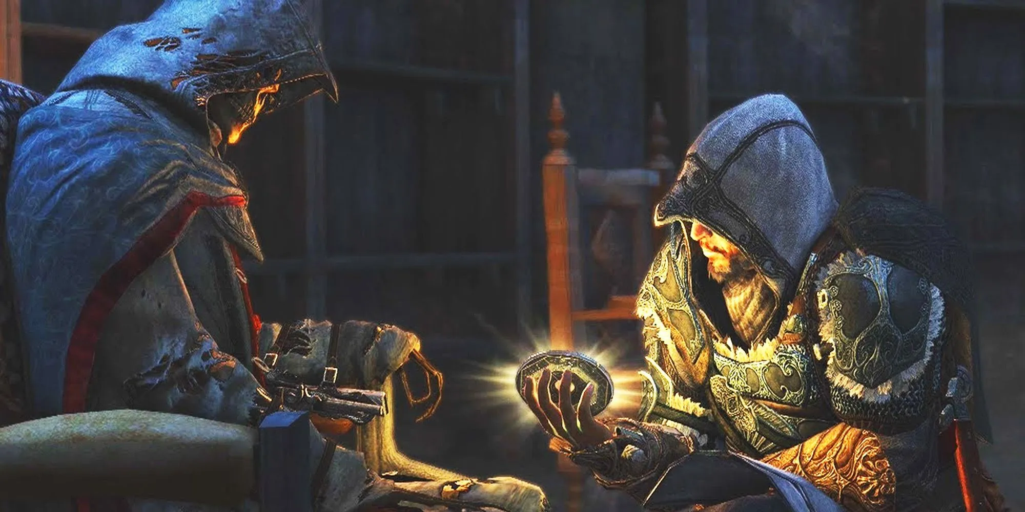 Ezio và Altair gặp gỡ trong Assassin's Creed Revelations