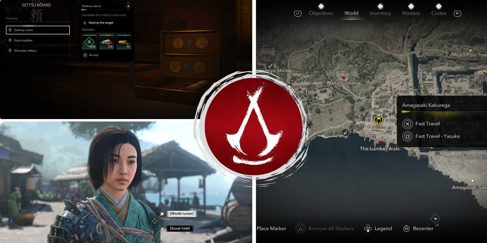 Gameplay của Assassin's Creed Shadows với những yếu tố ẩn