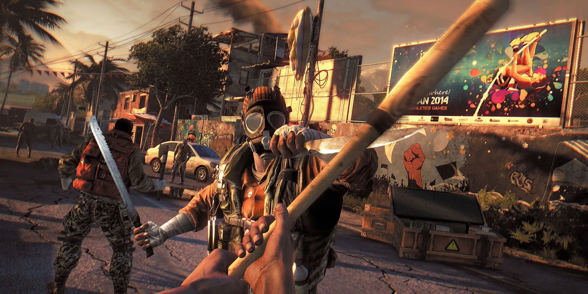 Gameplay parkour và sinh tồn trong Dying Light