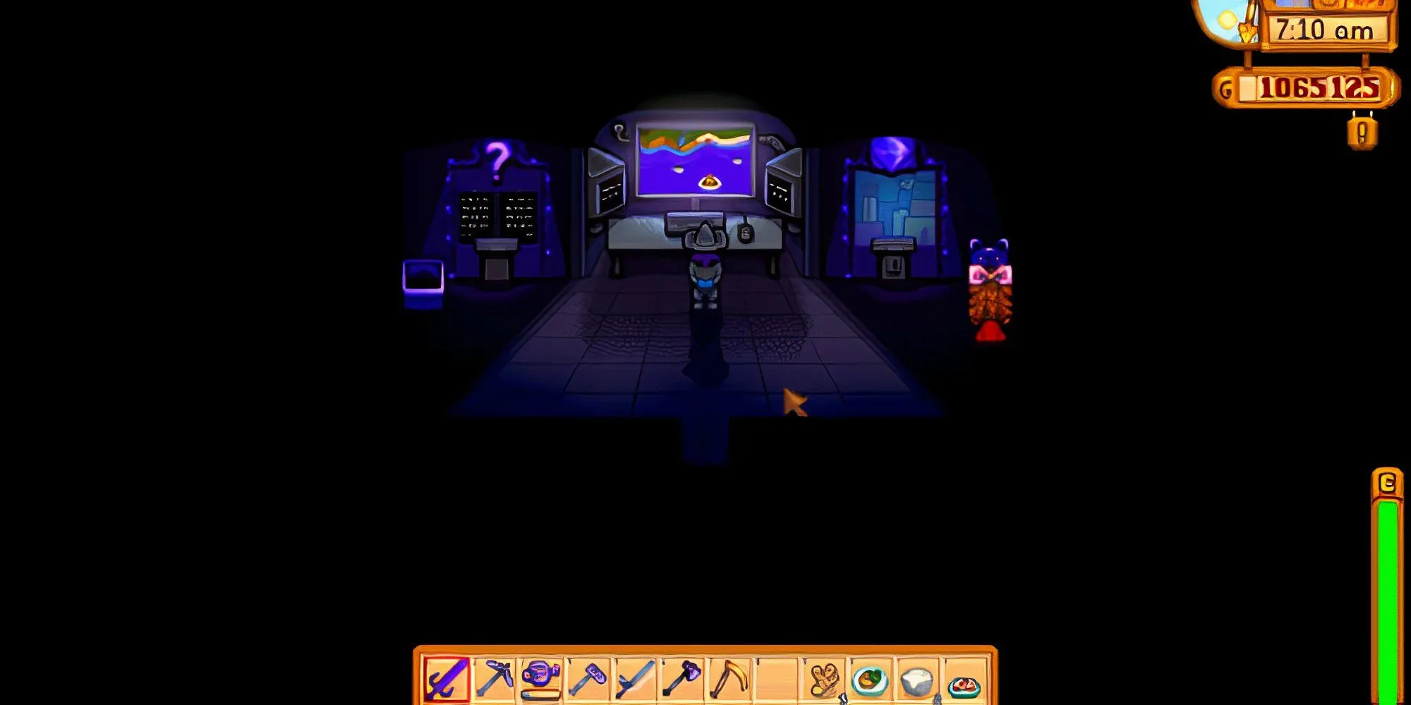 Giao diện theo dõi tiến độ &quot;Hoàn Hảo&quot; (Perfection Tracker) trong Stardew Valley với các mục tiêu cần đạt.