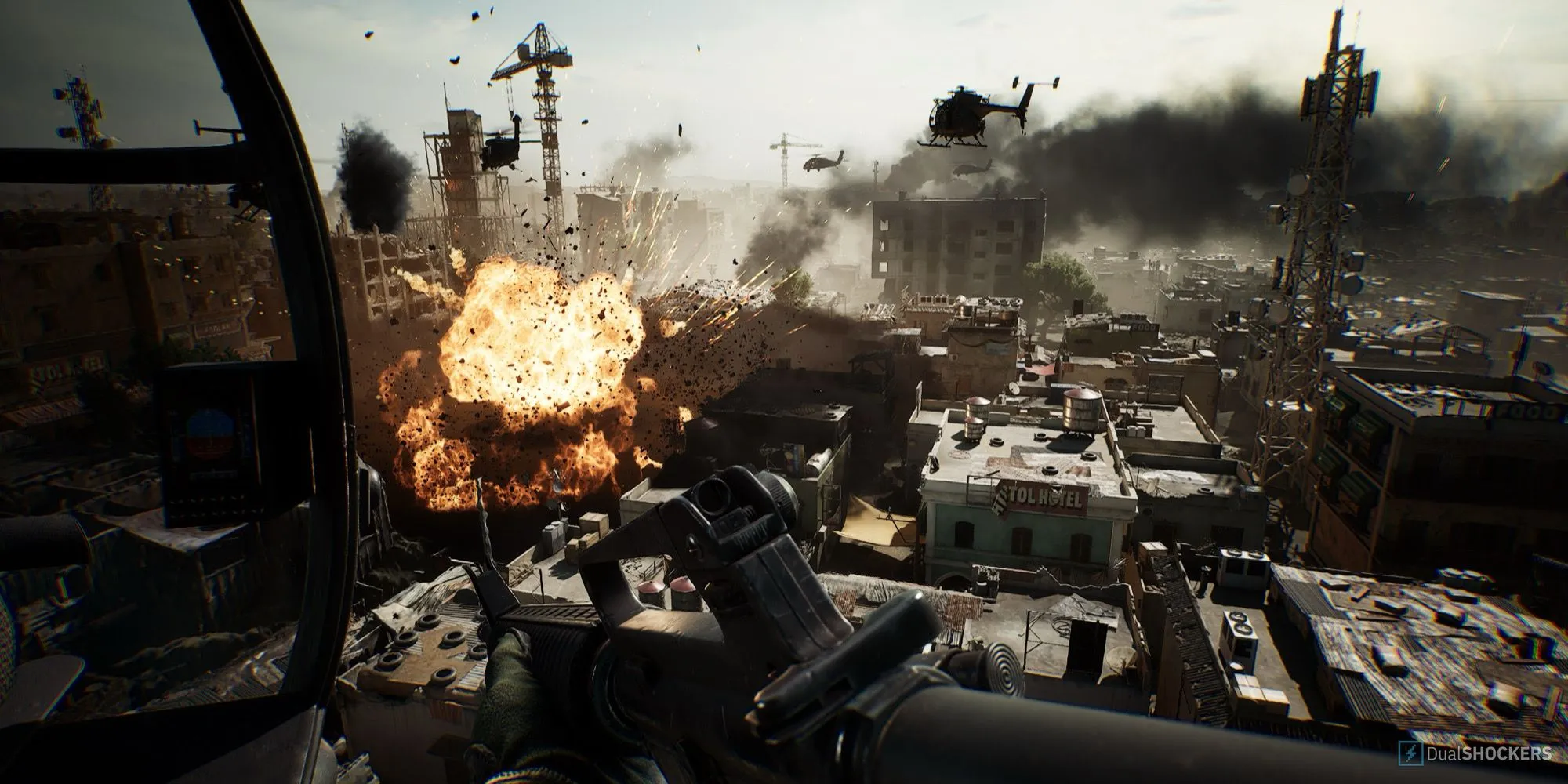 Giao diện tùy chọn độ khó trong Delta Force Black Hawk Down