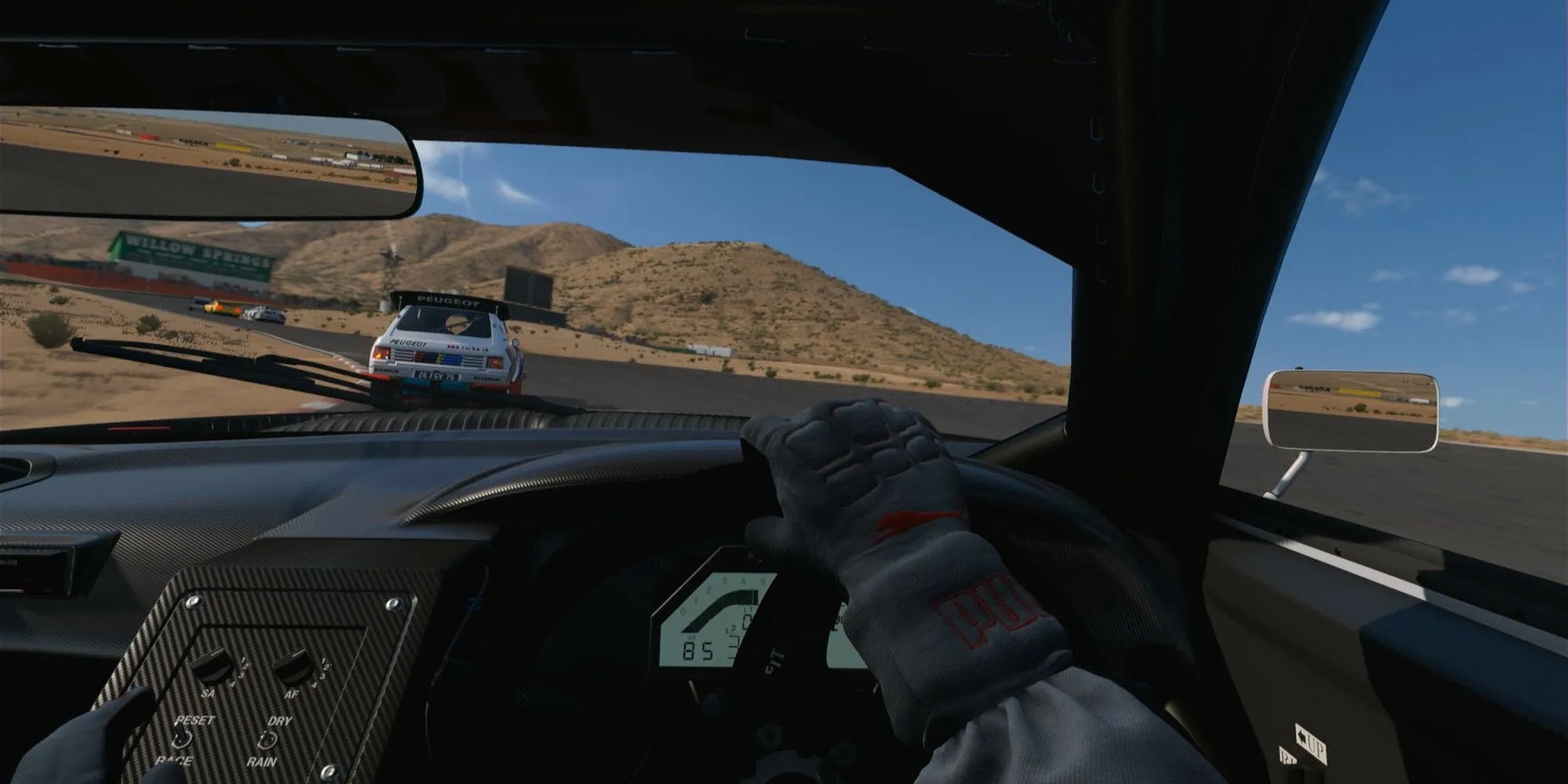 Góc nhìn người lái không HUD trong Gran Turismo 7