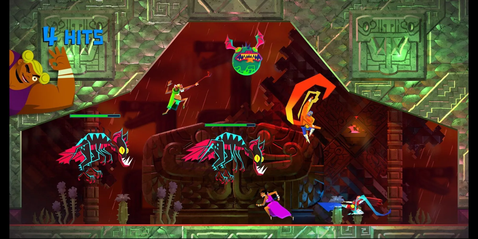 Guacamelee - Lối chơi co-op của các đấu sĩ Lucha Libre