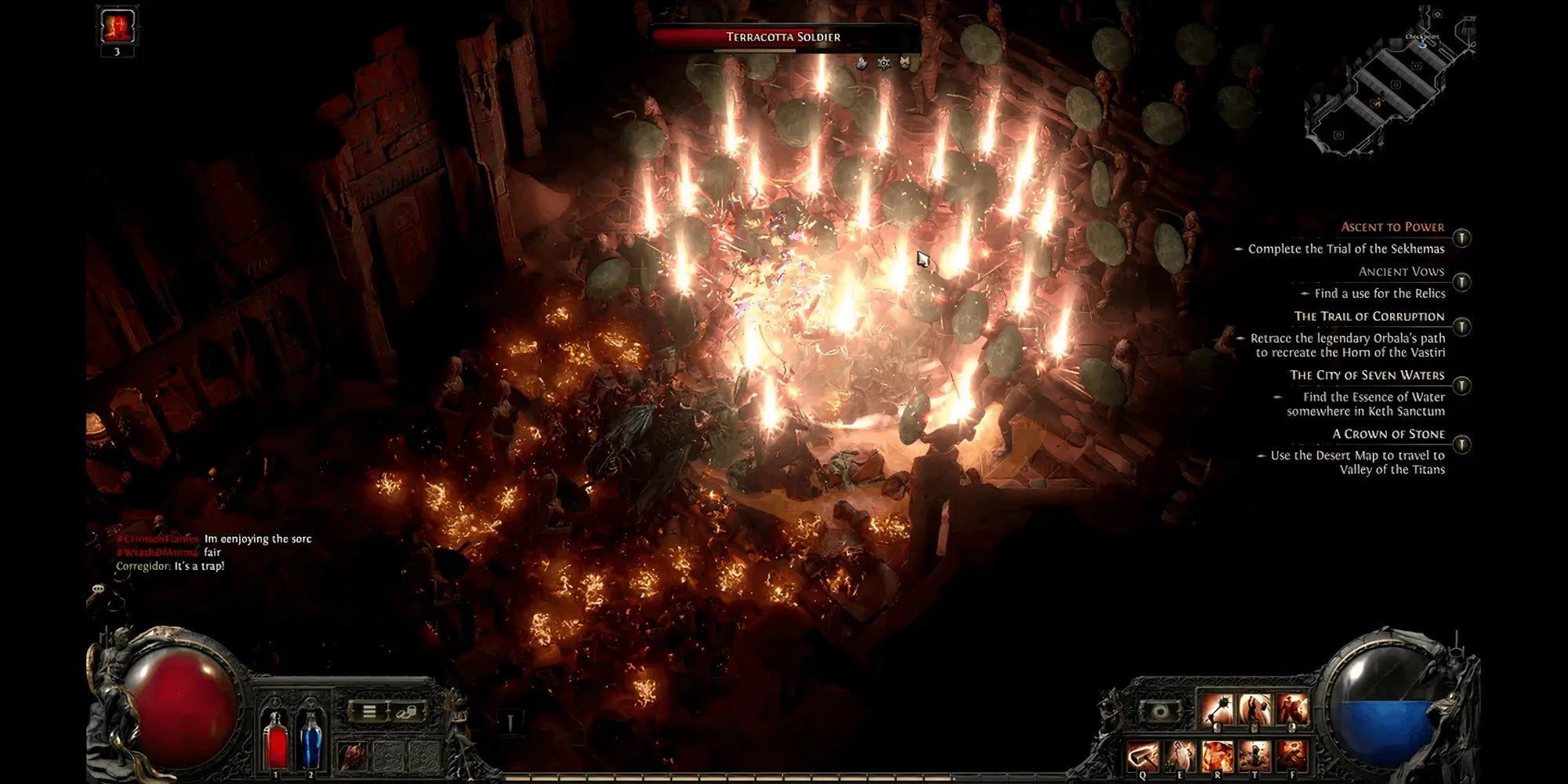 Hình ảnh Chiến Binh trong Path of Exile 2