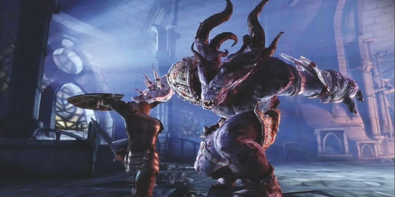 Hình ảnh chiến đấu trong Dragon Age: Origins