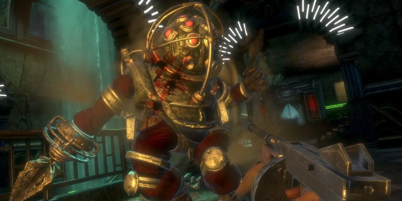 Hình ảnh game BioShock, tựa game FPS kinh điển.