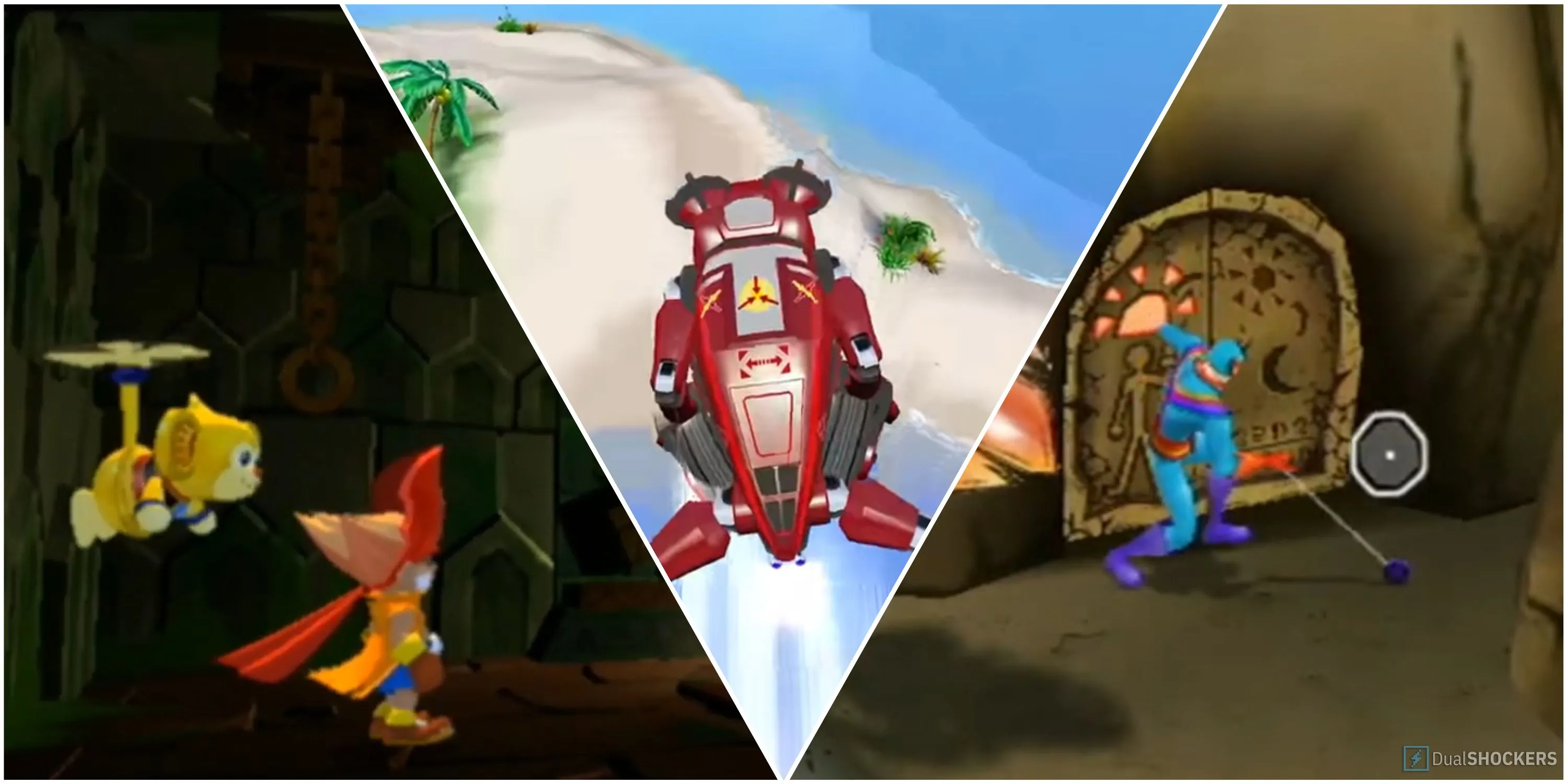 Hình ảnh kết hợp từ nhiều game Wii, bao gồm Zack &amp; Wiki, Excitebots, Captain Rainbow.