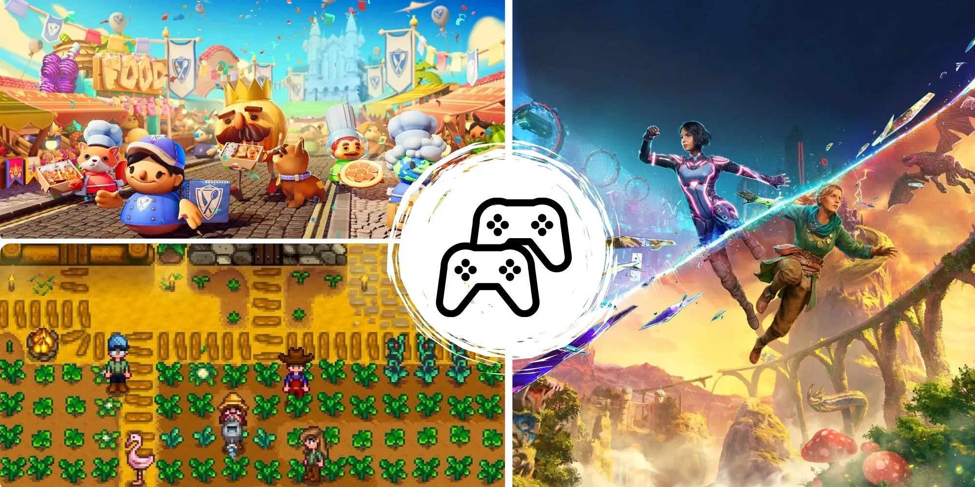 Hình ảnh minh họa cho các game co-op không cạnh tranh