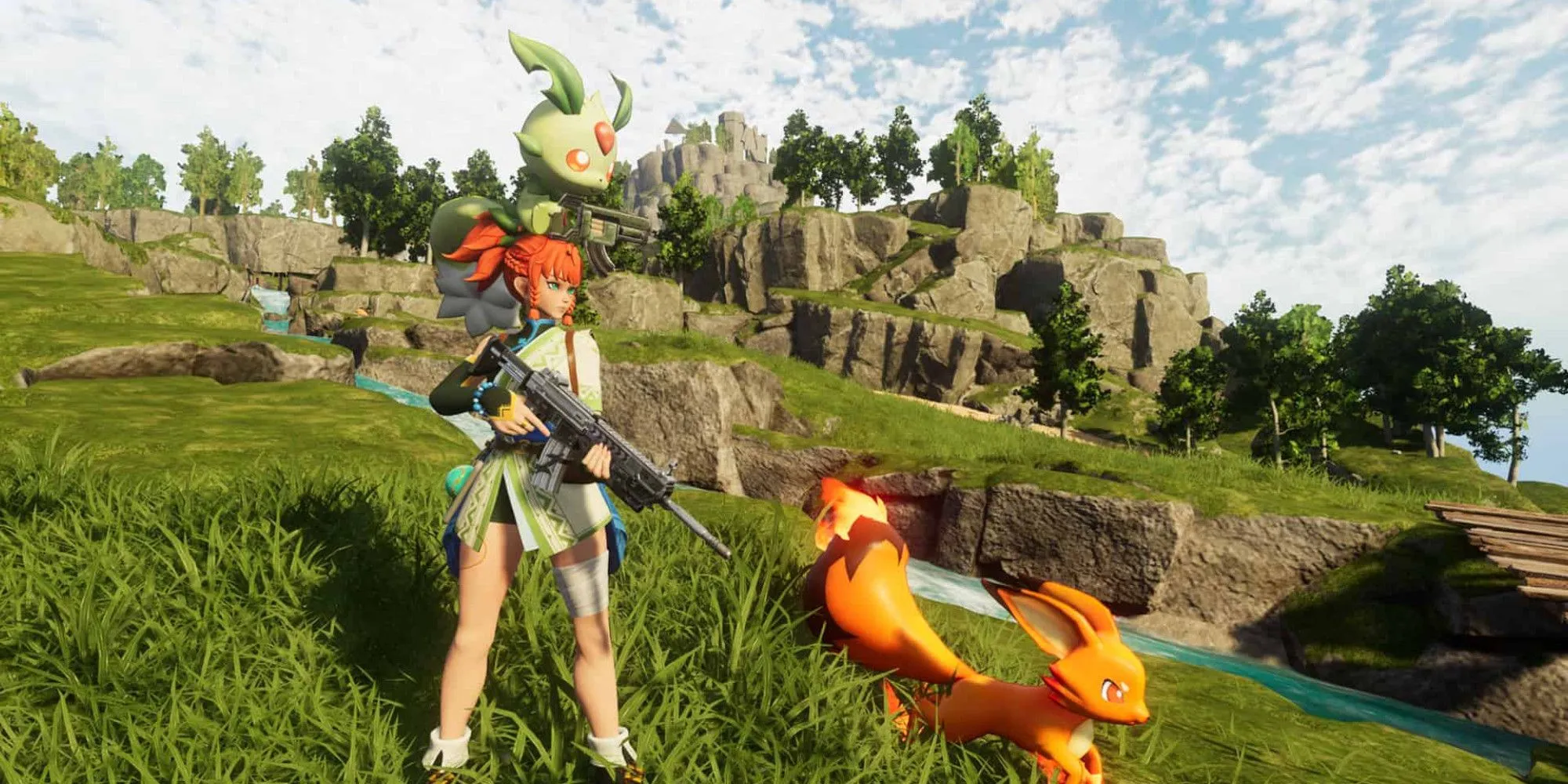 Hình ảnh Palworld và logo Nintendo/Pokemon, minh họa vụ kiện ảnh hưởng đến việc phát hành trên PS5.