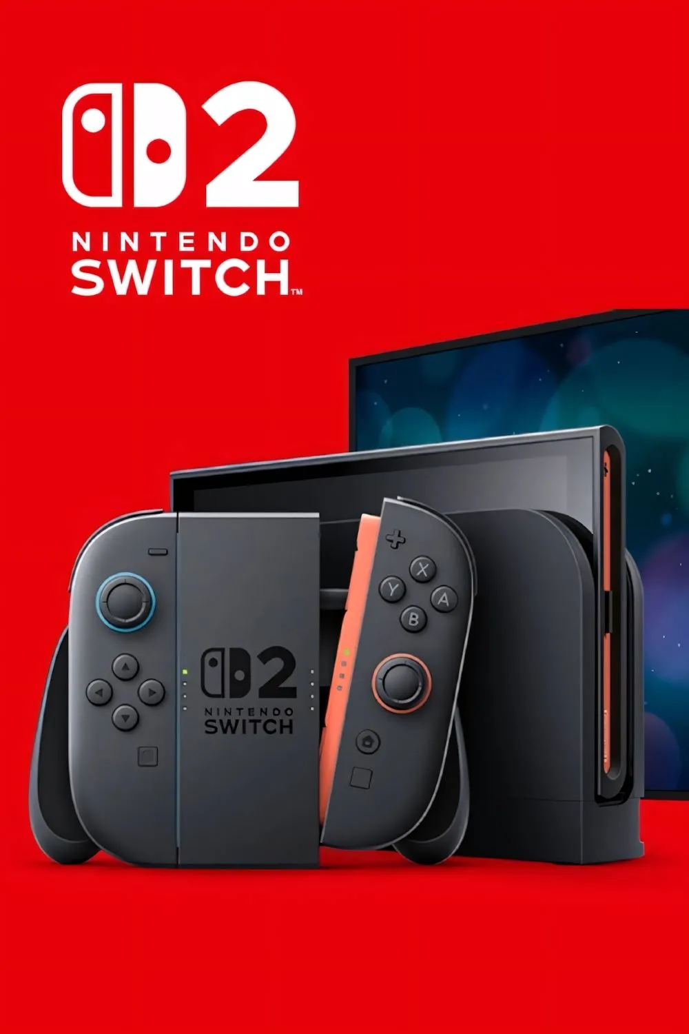 Hình ảnh quảng bá chính thức của máy chơi game Nintendo Switch 2