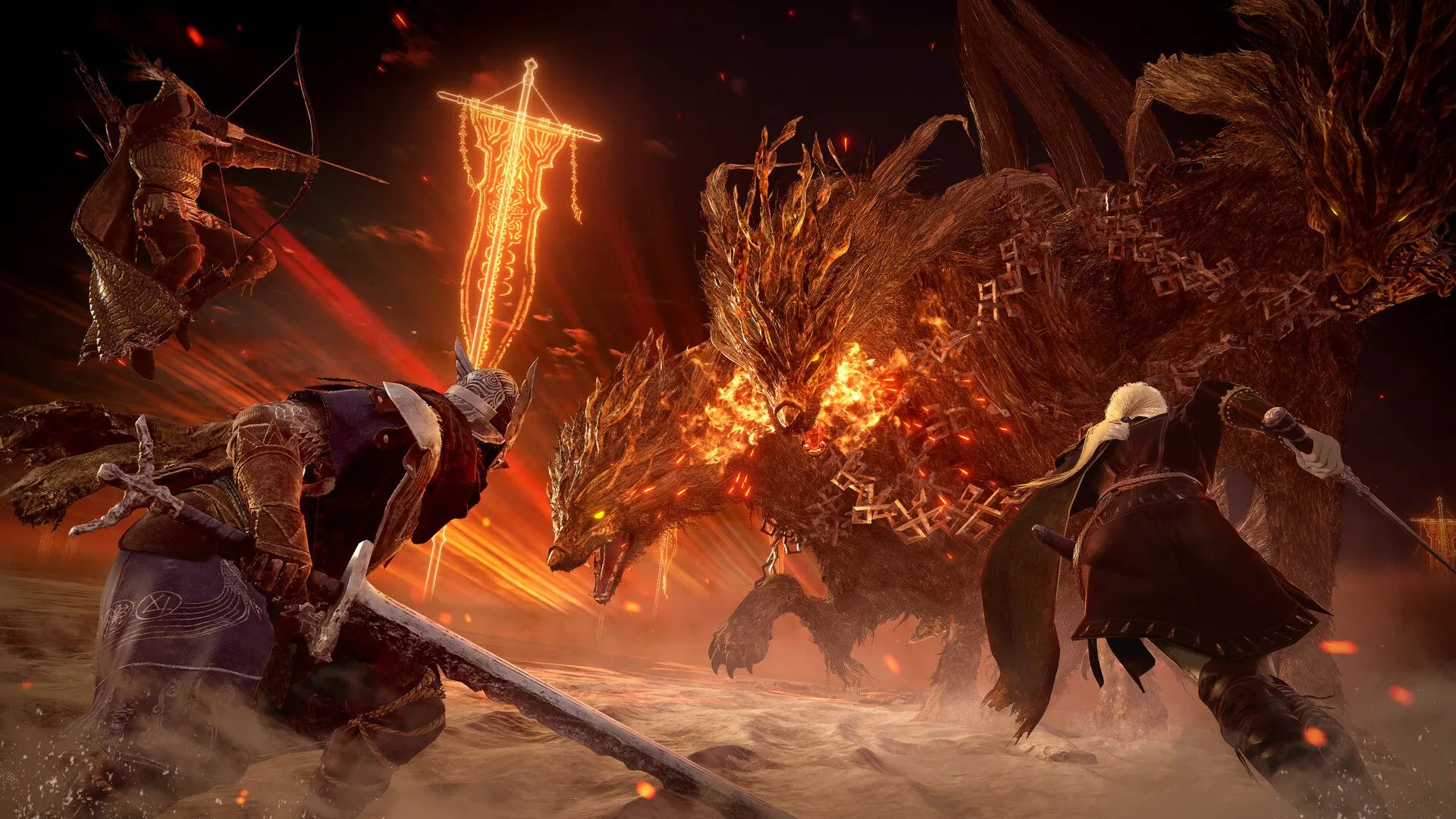 Hình ảnh quảng bá cho Elden Ring Nightreign hé lộ không khí và đồ họa game.