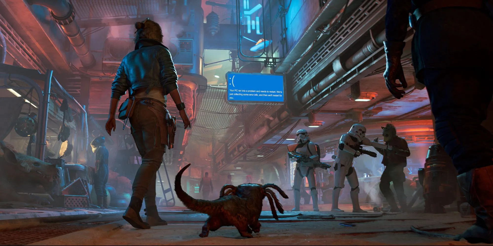 Hình ảnh quảng cáo cho Star Wars Outlaws với cập nhật từ Microsoft