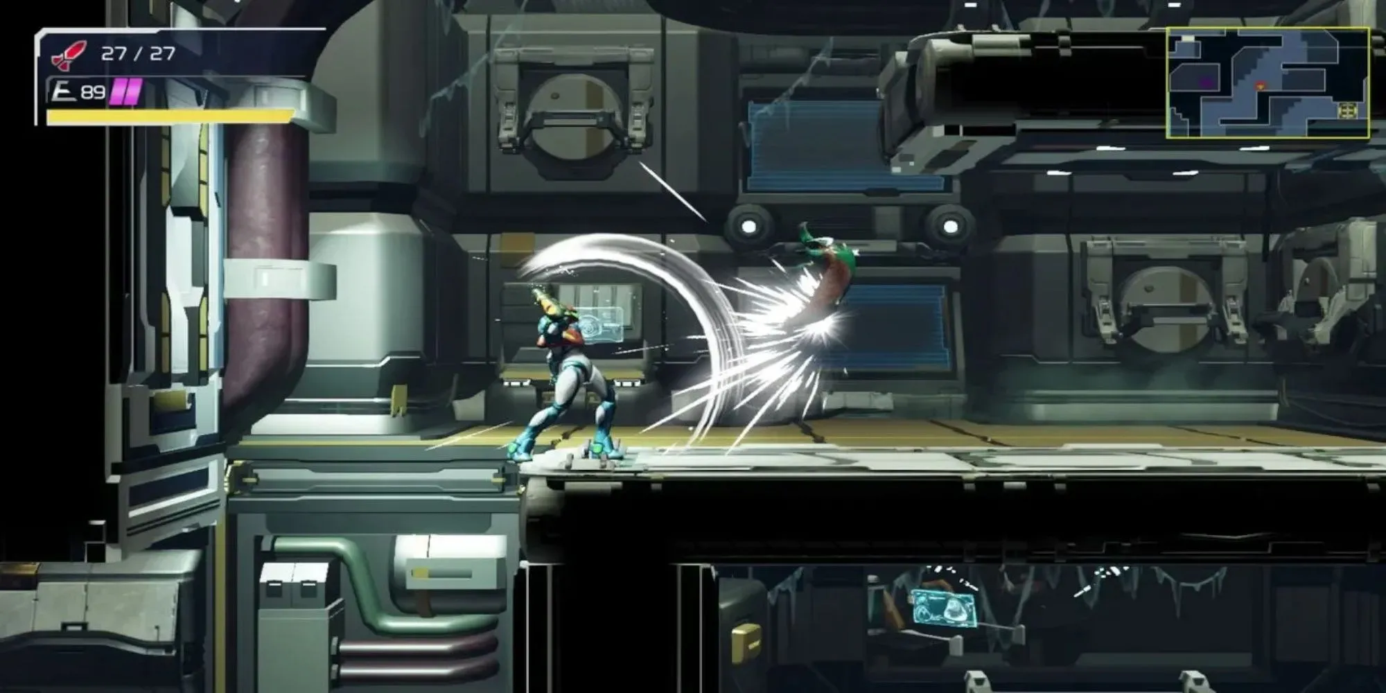 Hình ảnh Samus Aran trong Metroid Dread từ IGDB