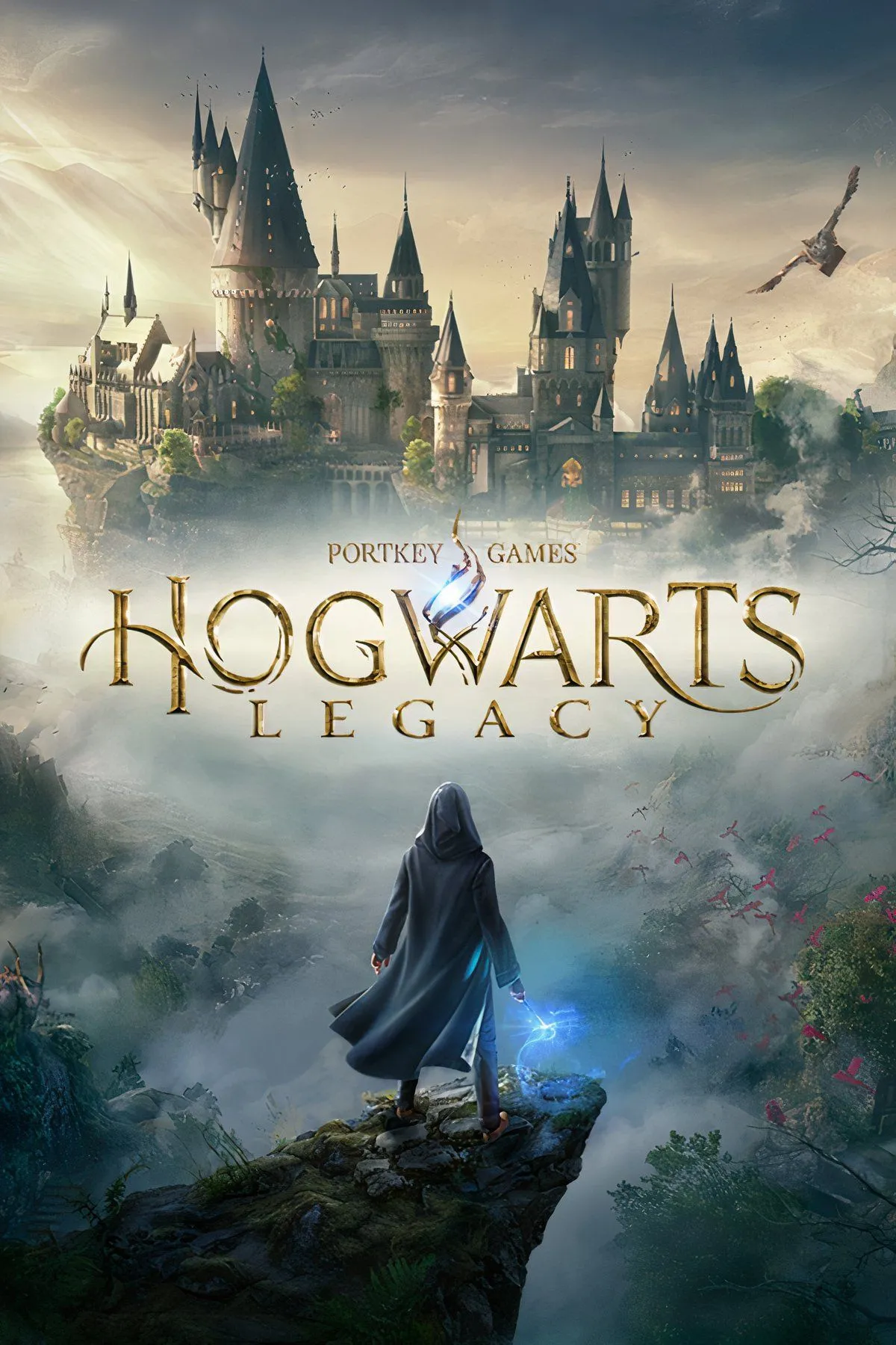 Hình ảnh tổng hợp các nhân vật và quang cảnh nổi bật trong Hogwarts Legacy.