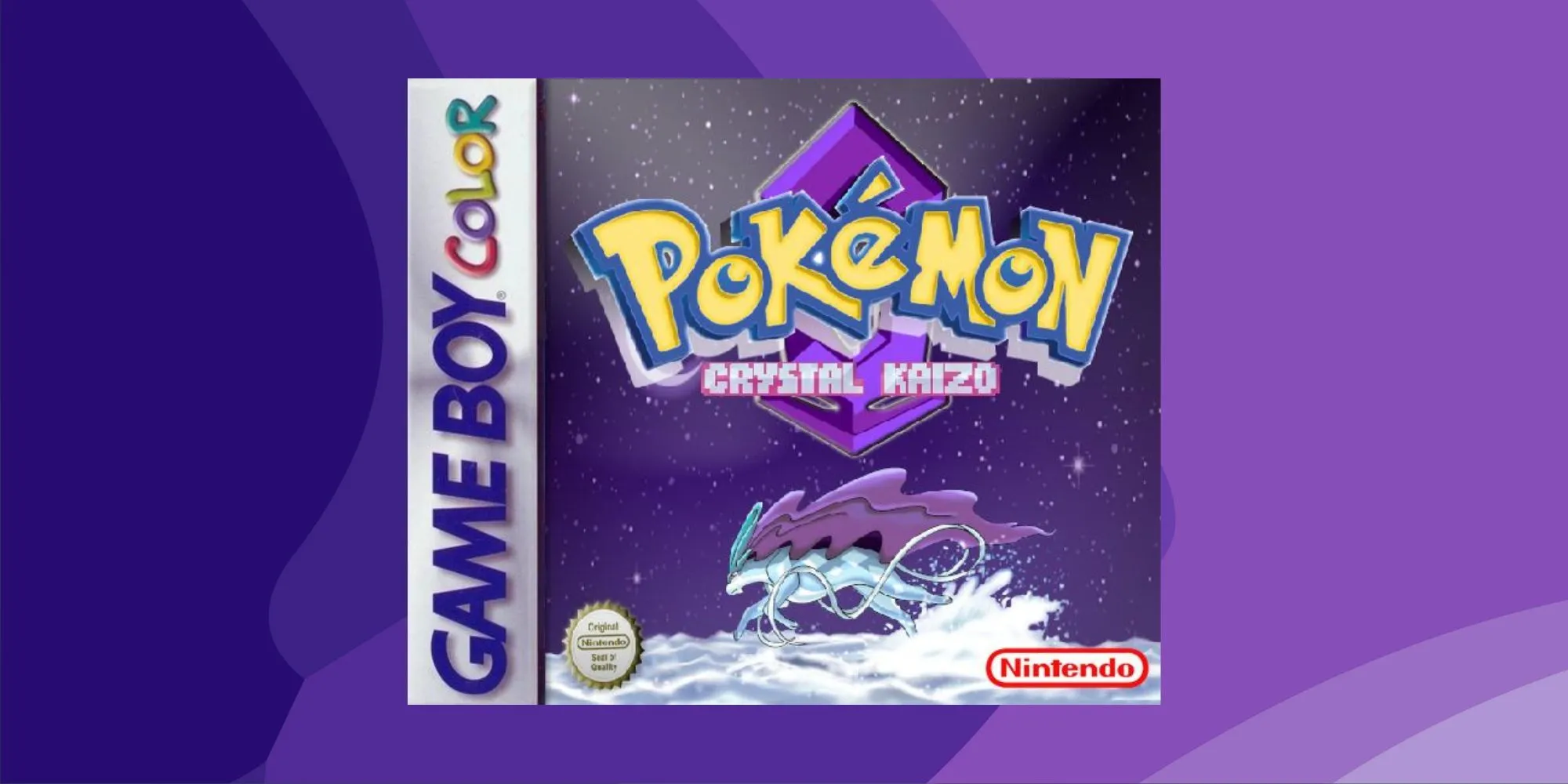 Huấn luyện viên đối đầu với một Pokémon hoang dã trong Crystal Kaizo, thể hiện độ khó tăng cao