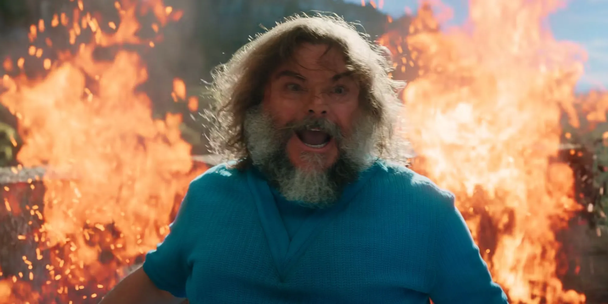 Jack Black trong vai Steve từ bộ phim Minecraft sắp ra mắt