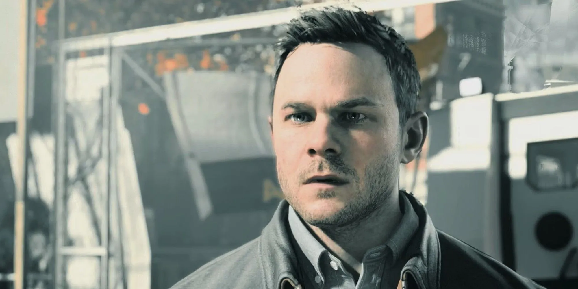 Jack Joyce, nhân vật chính của Quantum Break do Shawn Ashmore thủ vai, nhìn cận cảnh
