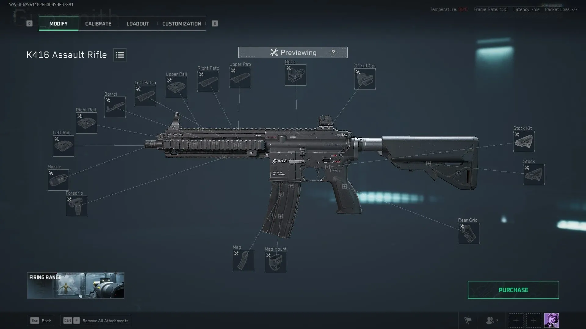 K416 assault rifle Delta Force, khẩu súng meta với tốc độ bắn cao