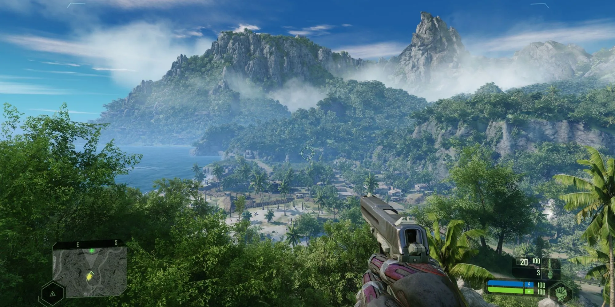 Khung cảnh đồ họa ấn tượng của game bắn súng khoa học viễn tưởng Crysis