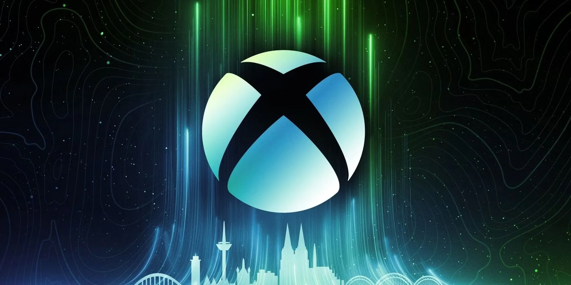 Logo Xbox trên nền tối tượng trưng cho hệ sinh thái gaming của Microsoft