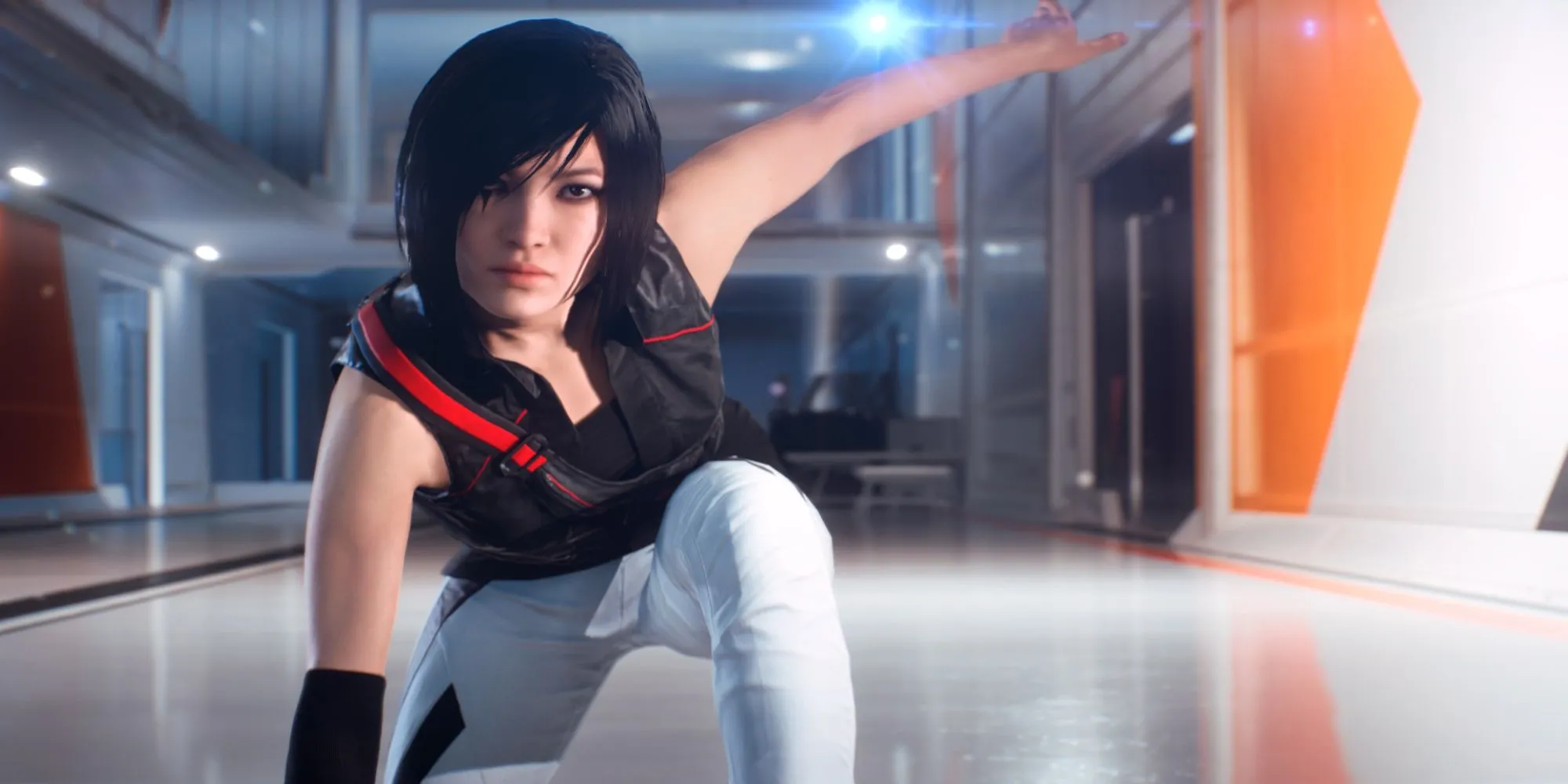 Lối chơi parkour trên mái nhà trong Mirror's Edge Catalyst