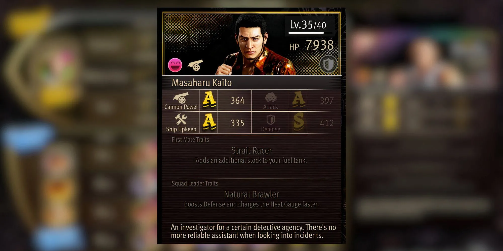 Masaharu Kaito, thám tử Yagami, làm thuyền viên trong Pirate Yakuza