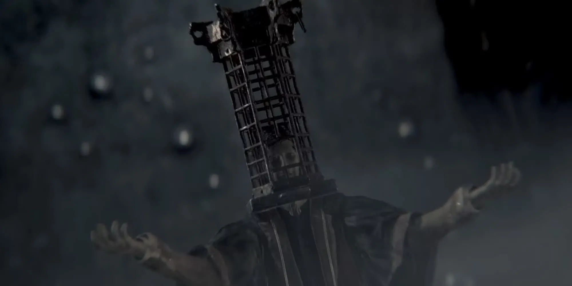 Micolash Host of the Nightmare Bloodborne trong mê cung ảo giác