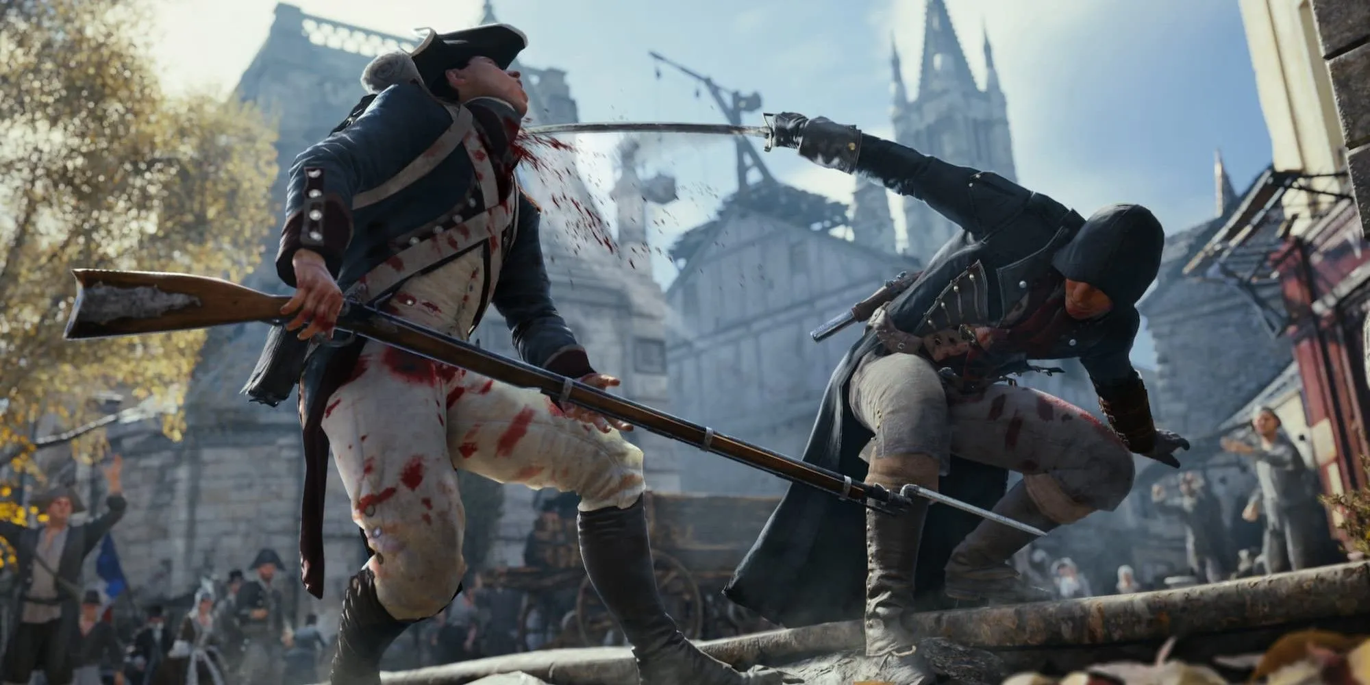 Móc túi giữa lòng Paris hoa lệ trong Assassin's Creed Unity.