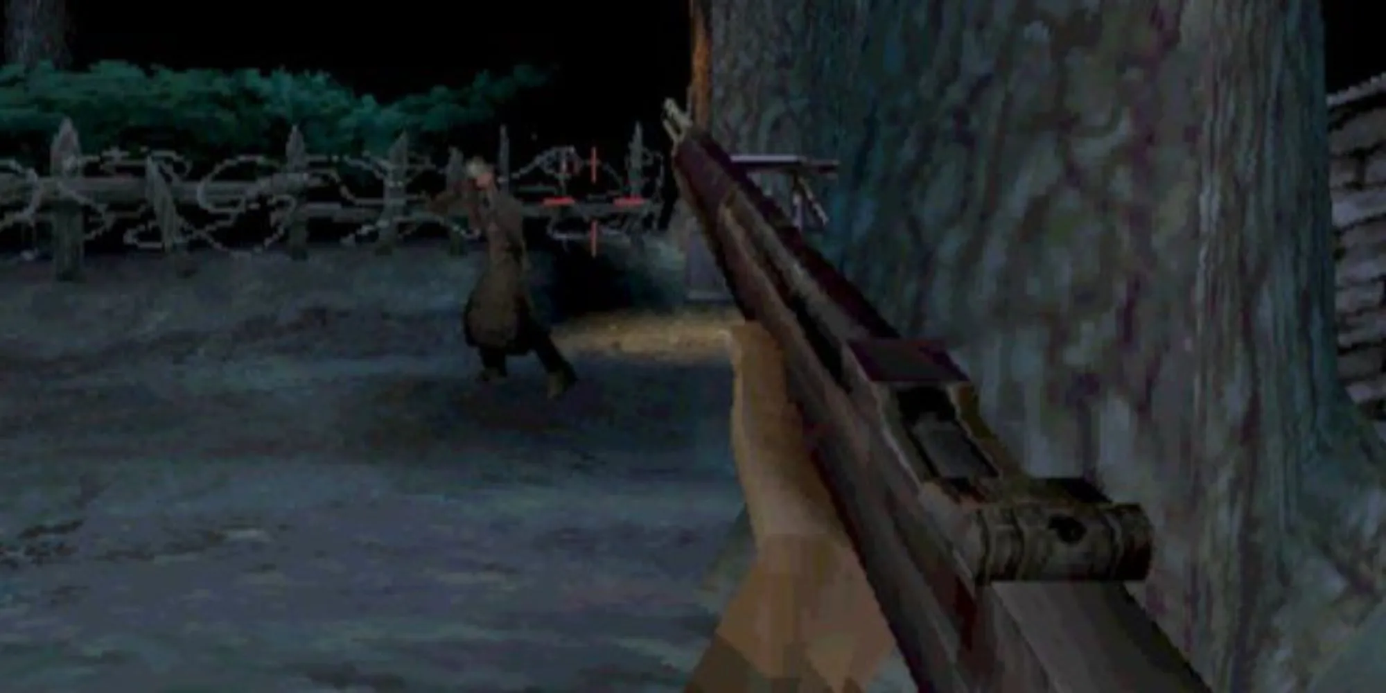 Một cảnh hành động trong game Medal of Honor với đồ họa FPS cổ điển
