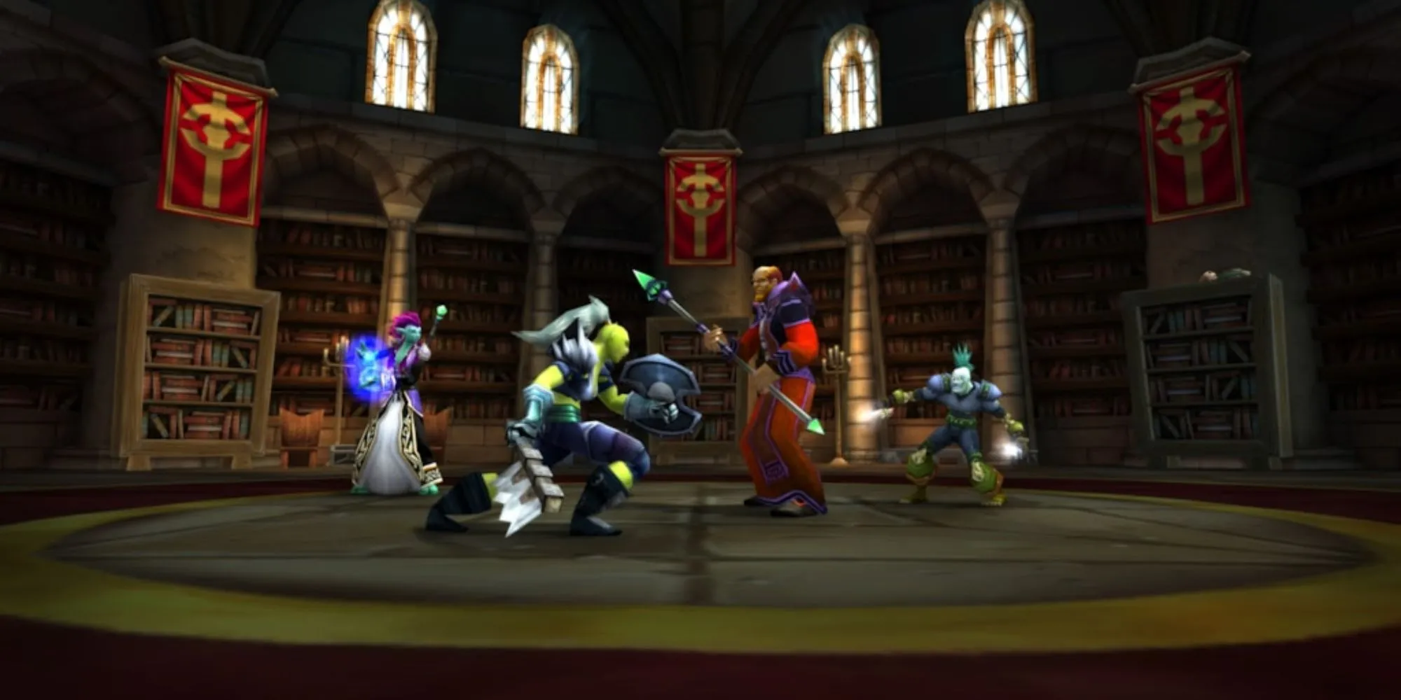 Một cảnh quan hùng vĩ trong World of Warcraft, tựa game MMORPG huyền thoại