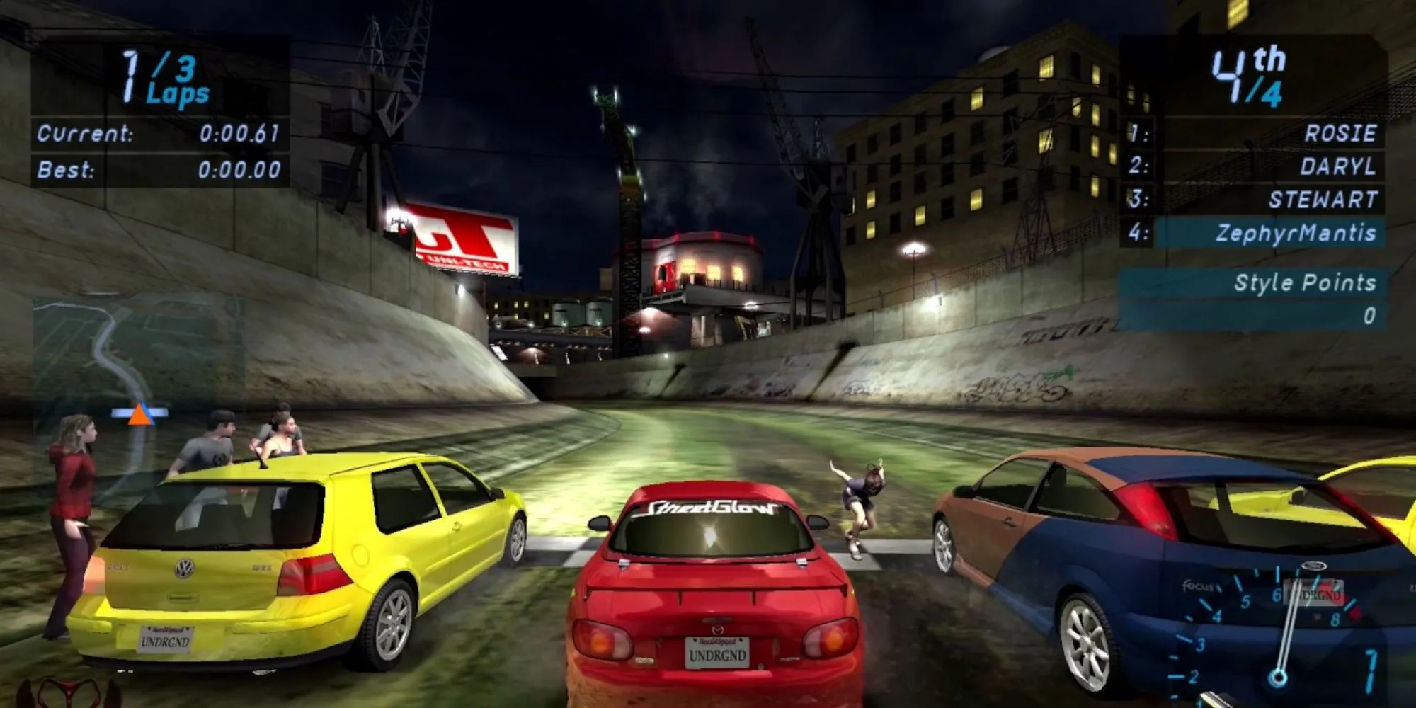 Một cuộc đua trong Need For Speed Underground 1