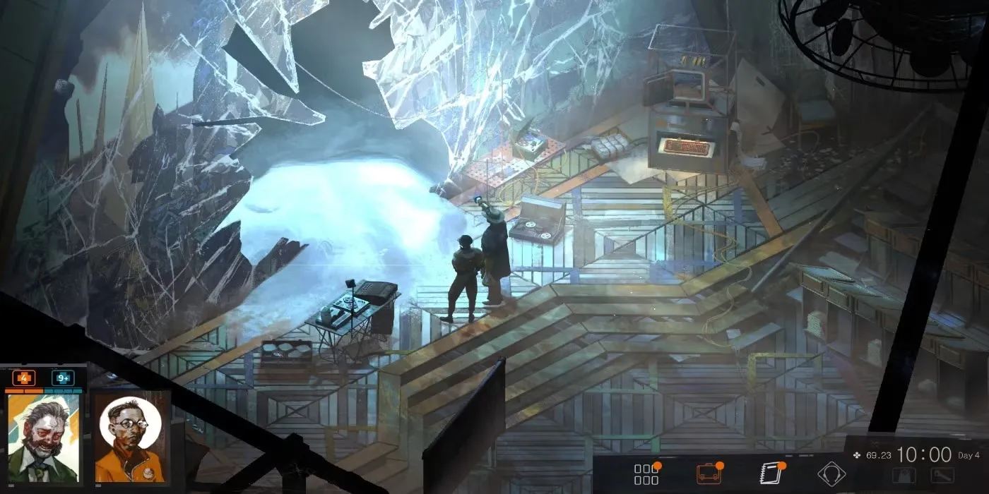 Một hình ảnh gameplay từ trò chơi Disco Elysium.