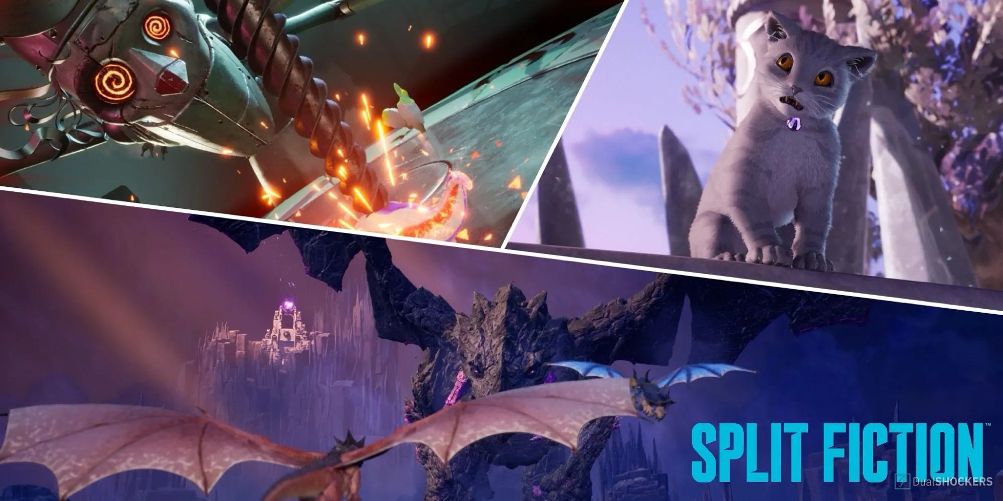 Một trận đấu trùm hoành tráng trong game Split Fiction