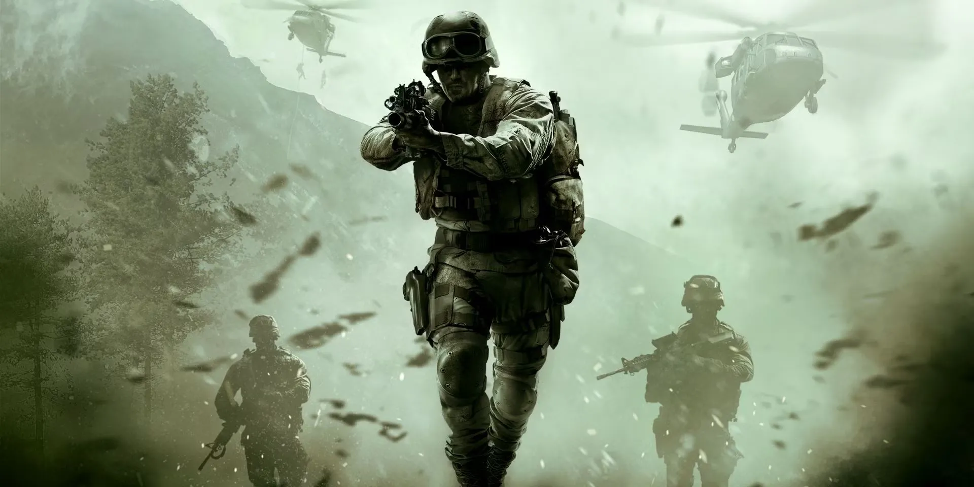 Người lính trong bối cảnh Call of Duty: Modern Warfare, series được nhắc đến bởi cựu dev.